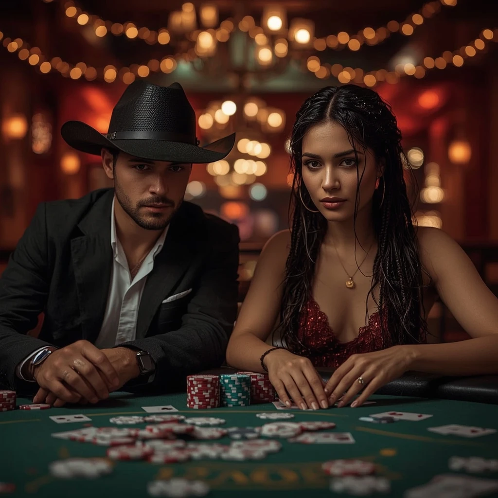 foto de dos jugadores de póker HELL SPIN CASINO